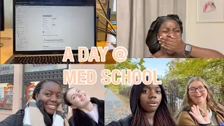 an average day in the life of a slightly tired med student | medical school vlog