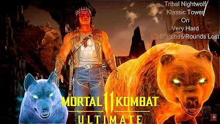 Mortal Kombat 11 Ultimate - Tribal Nightwolf Klassic Tower On Very Hard No Matches/Rounds Lost