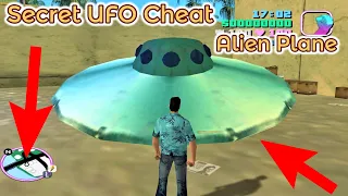 How To Drive This UFO in GTA Vice City? (Secret Cheat Code)