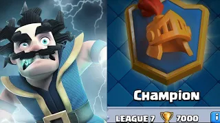 I HIT MY NEW PB LAST SEASON WITH PEKKA BRIDGE SPAM!!!(OVEREDITED CLASH ROYALE)