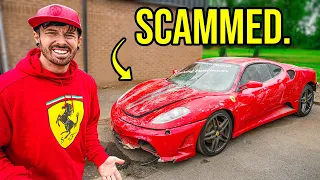 I BOUGHT A CHEAP FERRARI FROM THE PEOPLE THAT SCAMMED ME