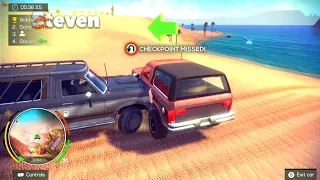 Ranger Stops Ranger In Middle Of The Race | Off The Road Unleashed Nintendo Switch Gameplay HD