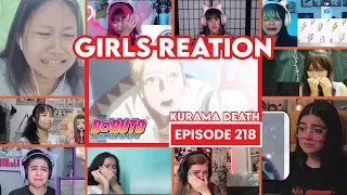 TRY NOT TO CRY | Boruto: Naruto Next Generations Episode 218 - Girls Reaction Mashup