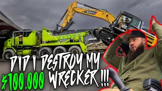 Fixing The Carnage From Destroying My New Wrecker- ALSO My Monster 180 lb Dog!