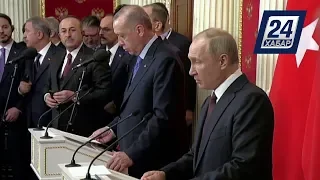 Путин мен Ердоған Мәскеуде кездесті