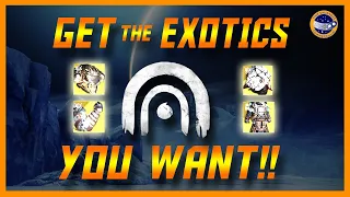 Destiny 2 - How to Get The Exotics You Want From Legend Lost Sectors! Pick your Reward!