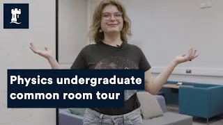 Undergraduate physics common room and study space tour | University of Nottingham