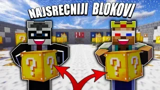 OTVARAMO NAJSRECNIJE LUCKY BLOKOVE ! | MINECRAFT LUCKY BLOCK