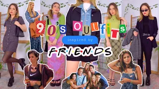 90's outfits inspired by FRIENDS! (there's 37 looks lol)