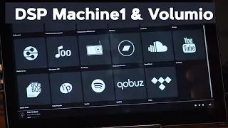 Аудиофильский плеер Volumio | Как это работает на DSP Machine 1