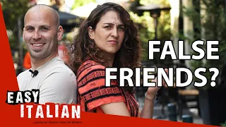 12 False Friends between Italian and Spanish (ft. Easy Spanish!) | Easy Italian 202