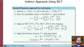 Parameter Estimation using Nonlinear Transformations