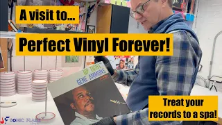 Your records deserve the best restoration process. A visit to PVF | vinyl | records | restoration