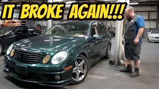 Here's Everything That's Broken on the Cheapest Mercedes E63 AMG Wagon in the USA