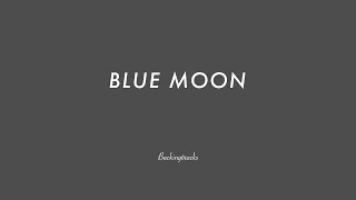BLUE MOON chord progression - Backing Track