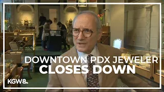 Downtown Portland jewelry store closing after 90 years