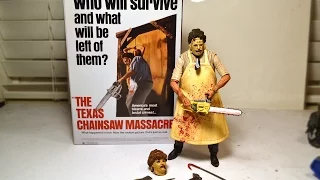 Neca THE TEXAS CHAINSAW MASSACRE LEATHERFACE 40th Anniversary FIGURE! Unboxing & Review