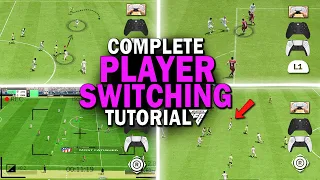 HOW TO RIGHT STICK SWITCH IN EA FC 24 - COMPLETE PLAYER SWITCHING TUTORIAL