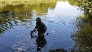 Универсальный Квазар Немо - первый спуск на воду - Металлодетектор Амфибия