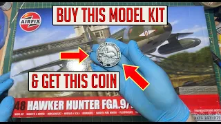 Discover the INCREDIBLE Airfix HAWKER HUNTER Tower Bridge Kit: Unboxing and Review