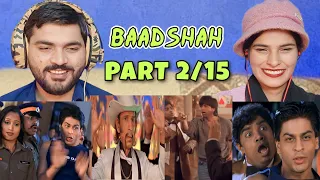 Baadshah : P#2 Funny  scene|  Shah Rukh Khan | Amrish puri | Pakistani Reaction