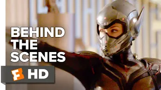 Ant-Man and The Wasp Behind the Scenes - Wasp's Fighting Style (2018) | FandangoNOW Extras