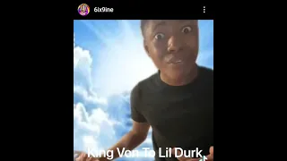 6ix9ine Continues To Troll Lil Durk About King Von #Shorts