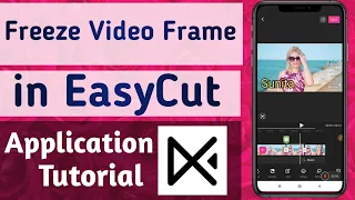 How to Freeze Video Frame in EasyCut App