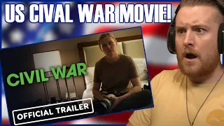 Royal Marine Reacts To Civil War - Official Trailer 2 (2024)