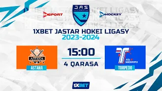 ASTANA - TORPEDO 4.11.23 🏒 1xBet - JASTAR HOKEI LIGASY 2023