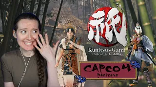 REACTION to  Path of the Goddess - CAPCOM "Kagura" Gameplay Trailer