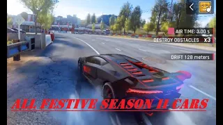 All ''Acceleration'' Season II Cars!! Asphalt 9 Festive Season Muitiplayer (Part 2)