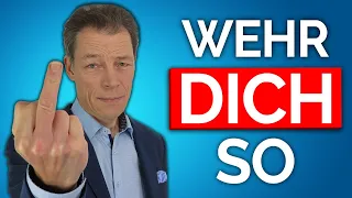 Sag DAS - und Idioten lassen dich SOFORT in Ruhe (Kobra-Strategie)