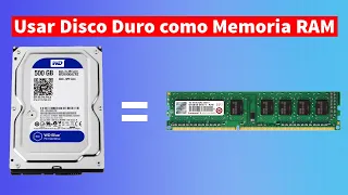 Usar Disco Duro como Memoria RAM - Usa tu Disco Duro o SSD como Memoria RAM