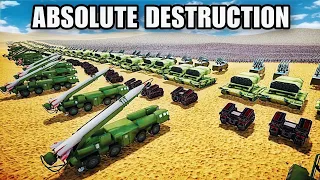 ALL MISSILE SYSTEMS VS 3 MILLION ZOMBIES | Ultimate Epic Battle Simulator 2 | UEBS 2