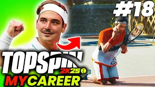 Let’s Play Top Spin 2K25 Career Mode | MyCareer #18 | FRUSTRATION! | First Impressions