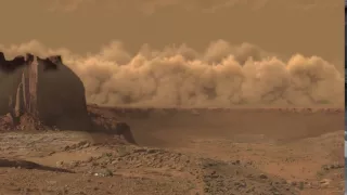 sandstorm on the mars test