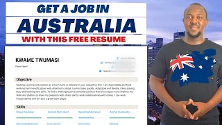 Learn How to Write a resume or CV that'll land you a job in Australia!