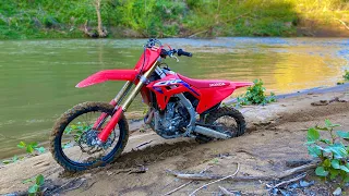 You wouldn’t believe what I found! | 2023 CRF250R fishing