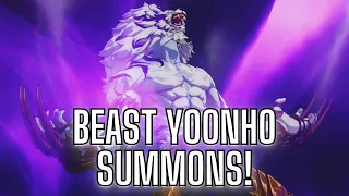 CRAZIEST LUCK EVER! SILVER MANE BAEK YOONHO SUMMONS! (Solo Leveling: Arise)