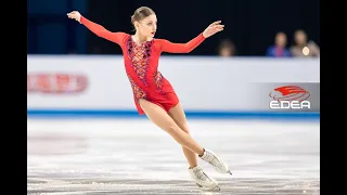 Alena Kostornaia SP Junior World 2018