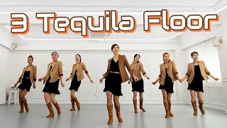 3 Tequila Floor LineDance/Choreo:Maddison Glover, Jo Thompson Szymanski/중급라인댄스/민라인댄스코리아