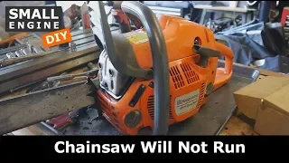 Husqvarna 455 Rancher Chainsaw Will Not Run
