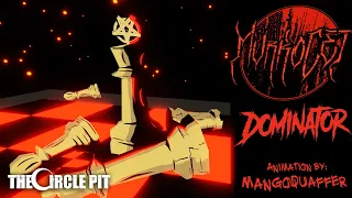 MURKOCET ft CHIMAIRA Mark Hunter - Dominator (OFFICIAL LYRIC VIDEO) Groove Metal | The Circle Pit