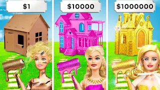 RICH VS POOR VS GIGA RICH CHALLENGE 📦 I Got Adopted By Billionaires 💵 Dream House by 123 GO!