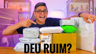 PROBLEMA NAS IMPORTAÇÕES DA CHINA! SUPER UNBOXING DO ALIEXPRESS! Vídeo *003 de 2023