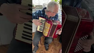 Small Harmonie piano accordion, 1/2 accordion, 40 Bass, 26 keys, 3 voices, Great sound, You Can buy