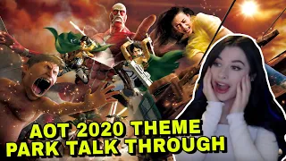 Attack On Titan Universal Japan 2020 Talk Through