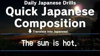 Daily Japanese Drills 2024-05-27