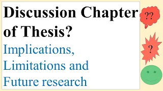 How to Write Discussion Chapter of Thesis Research
